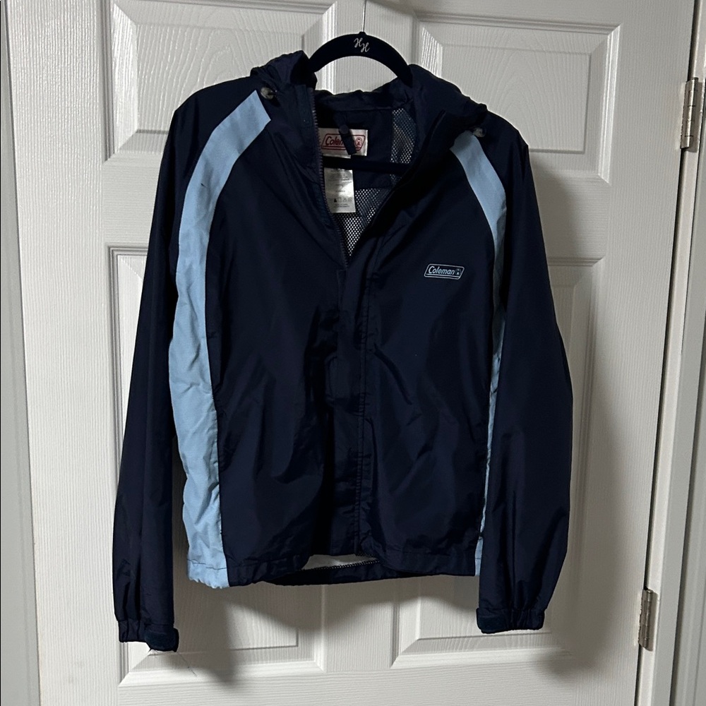 Coleman Dark Blue and Sky Blue Windbreaker